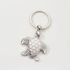 Silver Turtle Key Chain